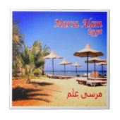 zEG051 MARSA ALAMビーチ、紅海、エジプト、 タイル (正面)