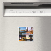 zEG060 HURGHADA，紅海，モザイク，アフリカ，冷蔵庫 マグネット (インサイチュ (食洗機))