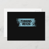 Zehnundvierzig 50周年記念ギフト ポストカード (正面/裏面)