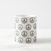 Zeichen für Frieden コーヒーマグカップ (中央)