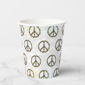 Zeichen für Frieden  Kaffeetasse 紙コップ (正面)