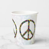 Zeichen für Frieden  Pappbecher 紙コップ (裏面)