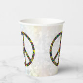 Zeichen für Frieden  Pappbecher 紙コップ (右)