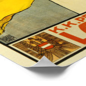 ZEICHNET KRIEGSANLEIHEオーストリア・ハンガリー ポスター (角)