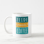 Zeide Needs Coffee Mug コーヒーマグカップ (左)