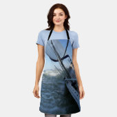 Zeilboot met lege horizon voor avontuur. エプロン (着用した状態)