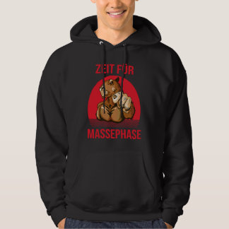 Zeit Für Massephase Backprint Bodybuilding パーカ