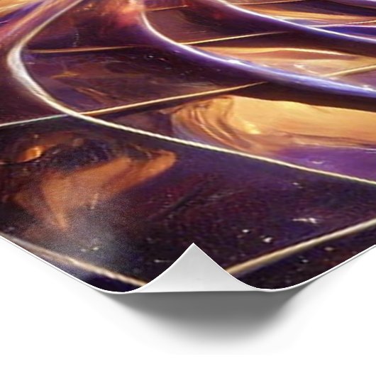 Zeitverzerrung im Schwarzen Loch – Kosmische Uhr i ポスター (コーナー)