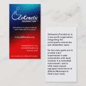 ZeKeneticの基礎名刺 名刺 (正面/裏面)