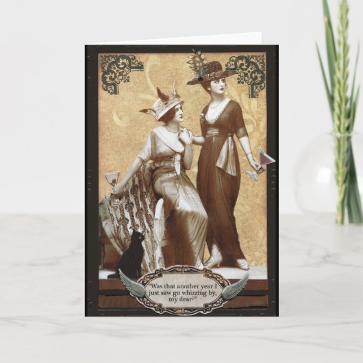 Zelda及びZalindaのバースデー・カード シーズンカード (正面)