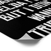 Zelda Funny Triforce It Pun Graphic ポスター (角)