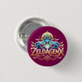 ZeldGenxボタン 缶バッジ (正面&裏面)