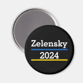 Zelensky 2024マグネット マグネット (正面/裏面)