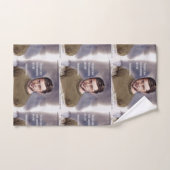 Zelensky & Ammunication Quote Quality Bath Towel バスタオルセット (ハンドタオル)