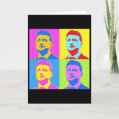 Zelensky Stand With Ukraine Ukrainians Support Pop カード (正面)
