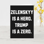 Zelenskyy Is A Hero.  カード (黄色い花)
