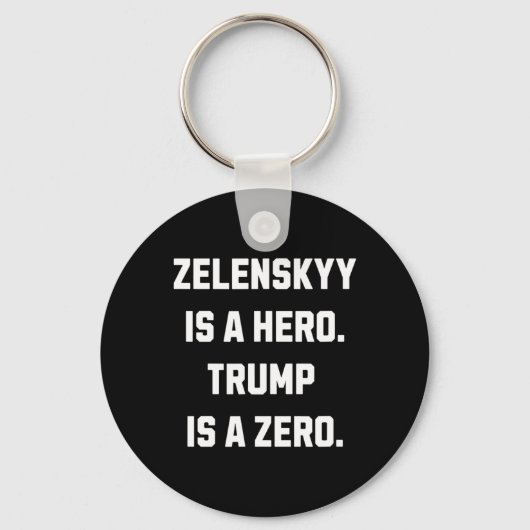Zelenskyy Is A Hero. キーホルダー (正面)
