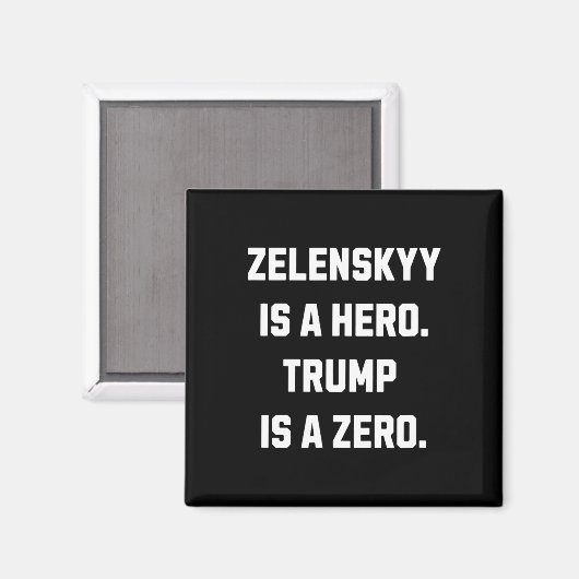 Zelenskyy Is A Hero.  マグネット (正面/裏面)