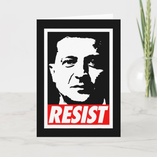 Zelenskyy - Resist Support Ukraine I Stand With Uk カード (正面)