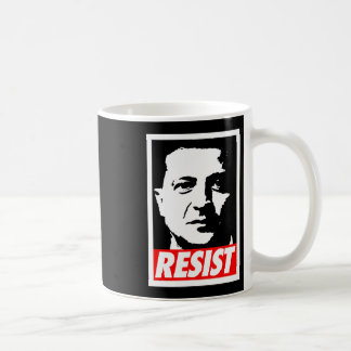 Zelenskyy - Resist Support Ukraine I Stand With Uk コーヒーマグカップ