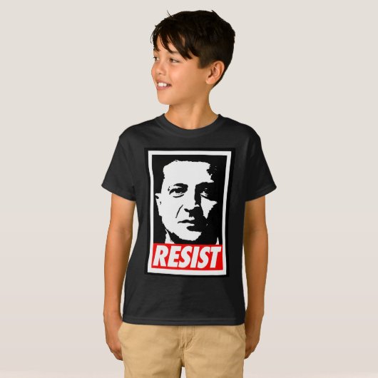 Zelenskyy - Resist Support Ukraine I Stand With Uk Tシャツ (正面フル)