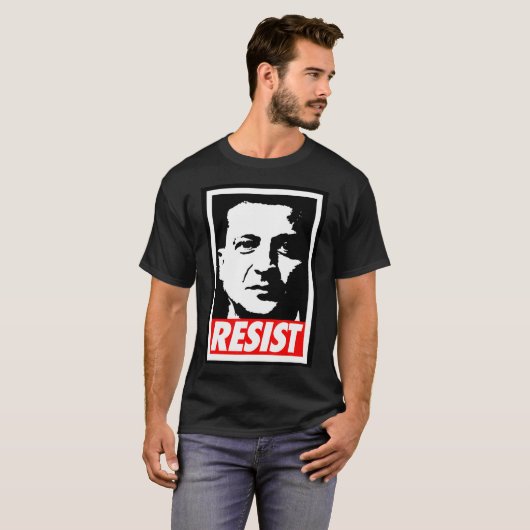 Zelenskyy - Resist Support Ukraine I Stand With Uk Tシャツ (正面フル)