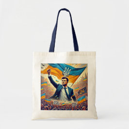 Zelenskyy Ukraine Support Tote Bag トートバッグ