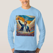 Zelenskyy Ukraine Support United24  Tシャツ (正面)