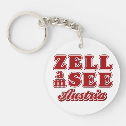 Zell am Seeキーチェーン キーホルダー (正面)
