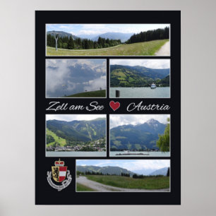 Zell am See、オーストリアのポスター ポスター