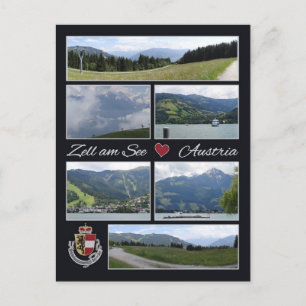 Zell am See、オーストリアのポストカード ポストカード