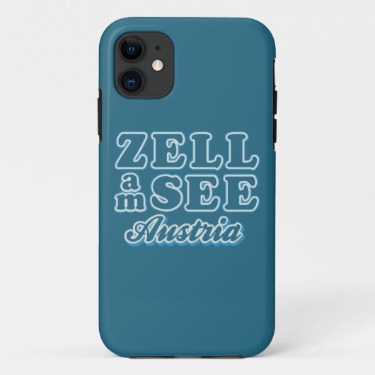 Zell am See iPhoneケース Case-Mate iPhoneケース (裏面)