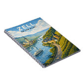 Zell Germany Vintage Travel Art ノートブック (右側)