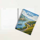 Zell Germany Vintage Travel Art プランナー手帳 (ディスプレー)