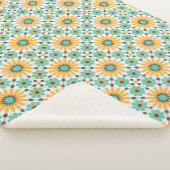 Zellige Radiance：アンダルシカラフルアン図形 シェルパブランケット (3/4)