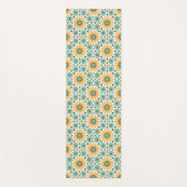 Zellige Radiance:アンダルシカラフルアン図形 ヨガマット (正面)