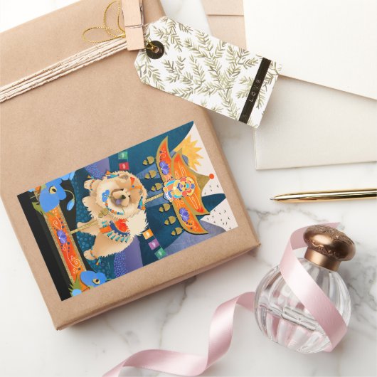 ZENカーニバルチョウ長方形シール 長方形シール (ギフト)