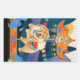 ZENカーニバルチョウ長方形シール 長方形シール