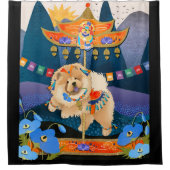 ZENカーニバルチョウ – シャワーカーテン (正面)