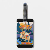 ZENカーニバルチョウ – ラゲッジタグ (裏面縦)