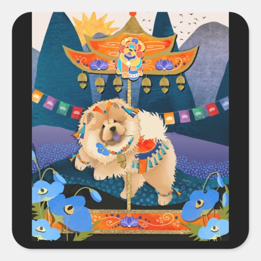 ZENカーニバル スクエアシール (正面)