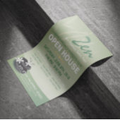 ZENストーンバンブーヨガスパマッサージサロンオープンハウス チラシ