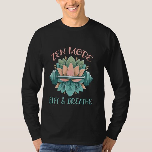 Zenモードリフトと呼吸 Tシャツ (正面)