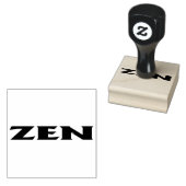 Zen大ゴム印wハンドル ラバースタンプ (押印)