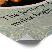 zen引用文ポスター自然フォトアートの旅 ポスター (角)