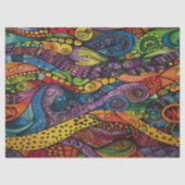 Zen抽象芸術切り離し 薄葉紙 (正面)