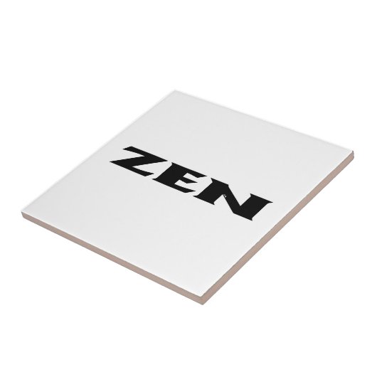 Zen白黒小タイル タイル (側面)