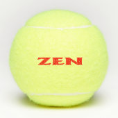 Zen レッドペン テニスボール (正面)