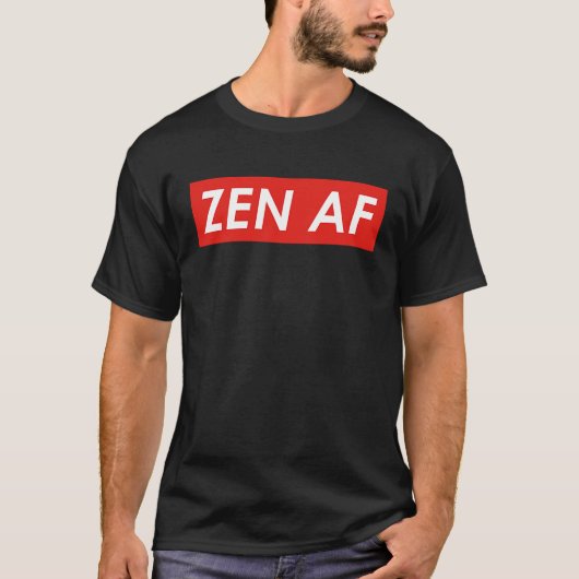 Zen AF 禅 AF Tシャツ (正面)