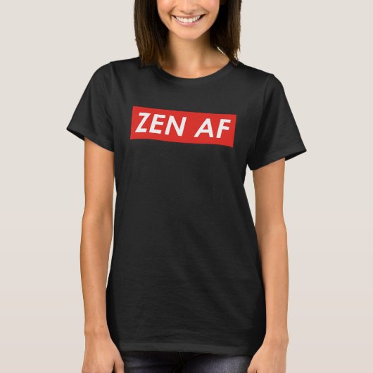 Zen AF 禅 AF Tシャツ (正面)